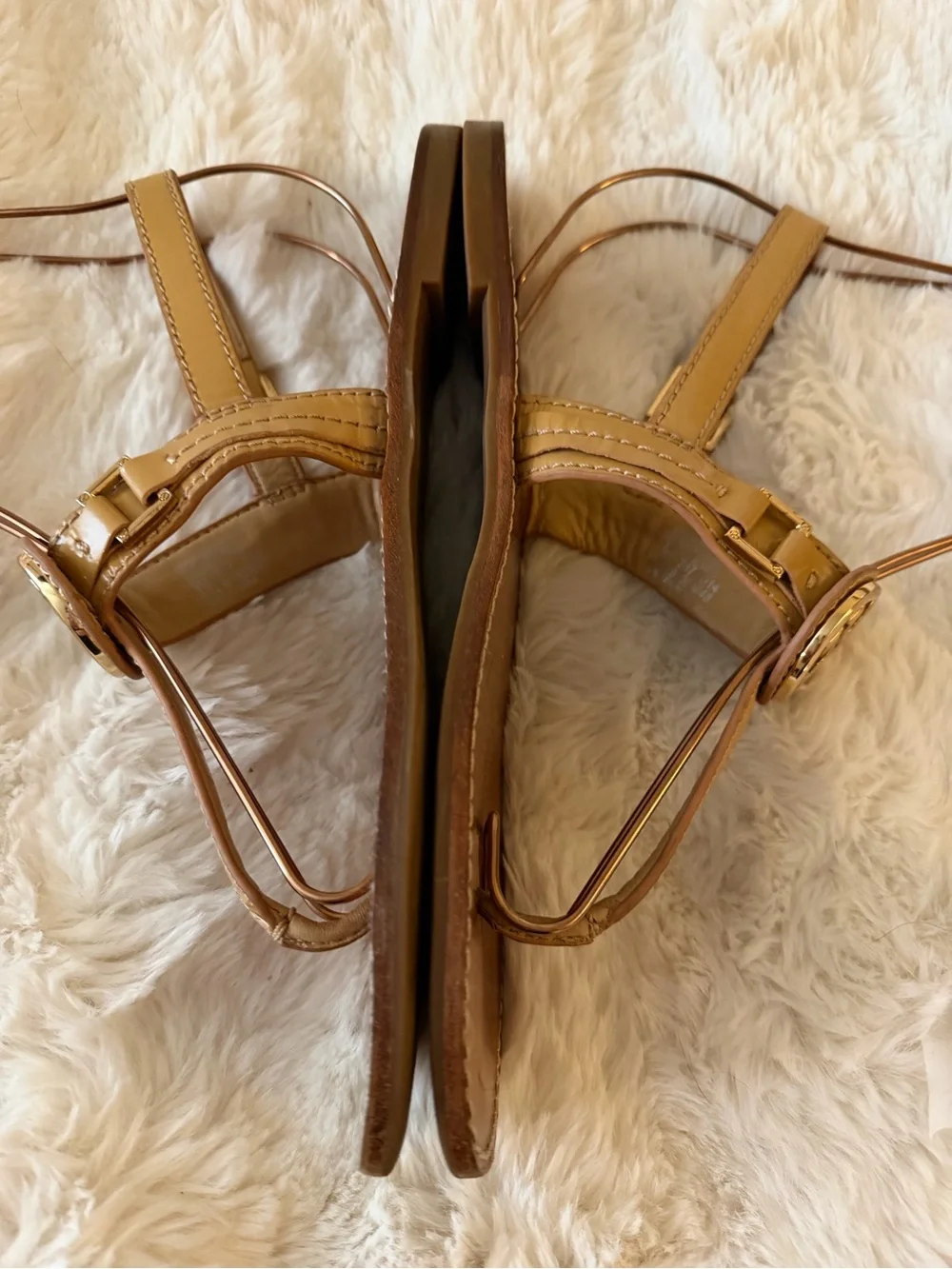 Tory Burch leather thong